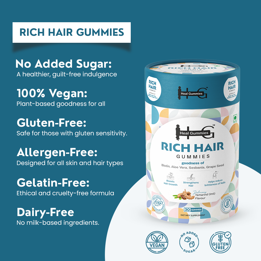 Rich Hair Gummies - 30 Gummies